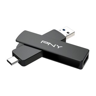STICK USB Flash 2 TB - PNY OTG DUO LINK V3 - Type-A/Type-C