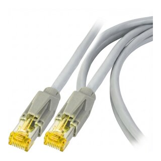 DRAKA Patchkabel Cat.6A (Class EA) S/FTP, UC900 TM31, LSOH, grau, 5 m