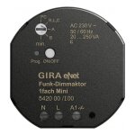 GIRA 542000 Funk Dimmaktor Mini 20 250 VA Gira eNet