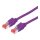 DTWYLER Patchkabel Cat.6 (Class E) S/FTP, CU 7702 flex LSOH, Hirose TM21, violett, 2 m
