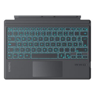 inateck Keyboard Surface gray, Sureface GO 1-4 Com. QWERTZ