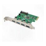 inateck USB 3.0 PCIe Karte 4 Anschlüsse 15 pin SATA