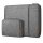 inateck Laptoptasche 13,3" mit Zubehörtasche LB01006/S1 gray