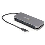 StarTech Startech USB-C Hub 4Port USB-A 28,5cm Kabel silber