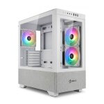 Sharkoon MK7 ARGB mATX 2xGlas weiß