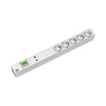 BACHMANN 48,26cm 19Zoll Steckdosenleiste 5-fach mit GVS...