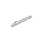 BACHMANN 48,26cm 19Zoll 1HE 6xCEE7/3 1xFI Strom 2,0m CEE7/7
