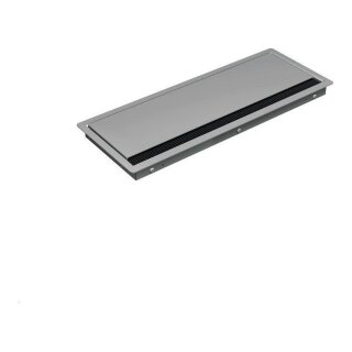 BACHMANN Einbaurahmen CONI 4-fach silber RAL 9006