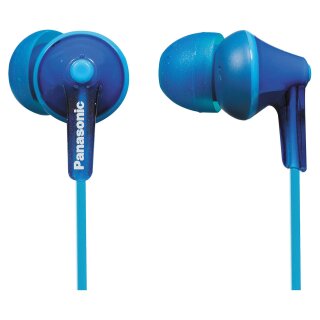 Panasonic RP-HJE 125 E-A In-Ear Headphones blue