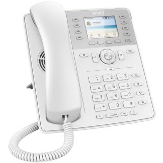 SNOM D735 VOIP Tischtelefon (SIP) Gigabit White PROMO (Ohne Headset)VOIP