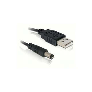 Delock - Stromkabel - GS-Buchse 5,4 mm zu USB - 1 m