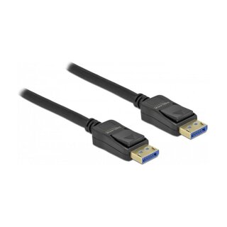 DisplayPort Kabel 10K 60 Hz 54 Gbps Kunststoffgehäuse 2 m
