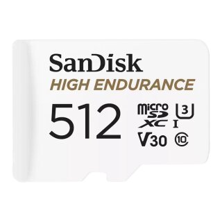CARD HIGH ENDURANCE MICROXC 512GB