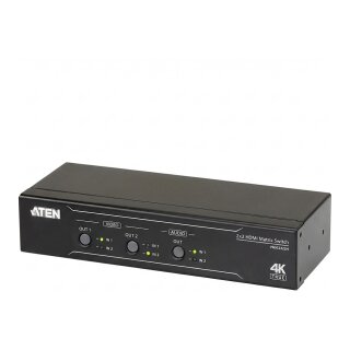 ATEN VM0202HB 2 x 2 True 4K HDMI Audio/Video Matrix Switch
