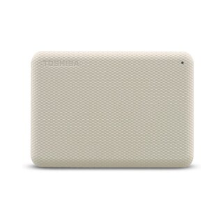 Toshiba Storage Canvio Advance 1 TB, Externe Festplatte (beige, Micro-USB-B 3.2 Gen 1 (5 Gbit/s))