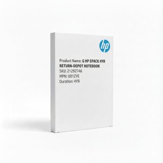 G HP EPACK 4YR RETURN-DEPOT NOTEBOOK