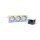 K Thermaltake MAGCurve 360 Ultra Snow All-In-One Liquid Cooler System ARGB Fan