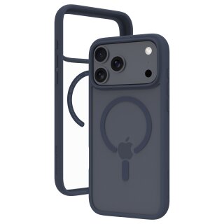 dbramante1928 Grenen - Hintere Abdeckung fr Mobiltelefon - MagSafe-Kompatibilitt - Kunststoff - Blau, durchsichtig