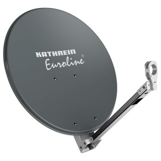 Kathrein EUROLINE KEA 650/G SAT Spiegel 65cm grau ALU
