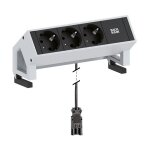 BACHMANN DESK2 3xCEE7/3 Strom 0,2m
