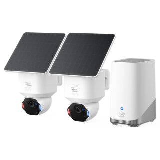 Eufy SoloCam E42 Wi-Fi incl. HomeBase S380 and Solar Panel