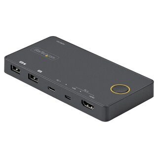 2 PORT HYBRID USB-C KVM SWITCH
