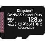 CARD 128GB Kingston Canvas Select Plus microSDXC 100MB/s