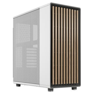 Midi Fractal Design North Chalk White Window Mesh