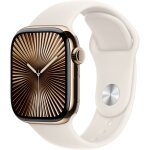 APPLE Watch Series 10 GPS + Cellular 42mm Gold Titanium...