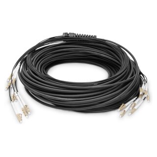DIGITUS LWL Patchkabel LC->UPC 50m Vorkonfektioniert OM4 8