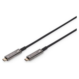 DIGITUS 4K USB 3.1 Typ - C AOC AV-Anschlusskabel, 15m