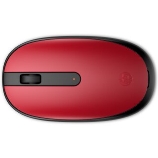 HP 240 Maus kabellos rot