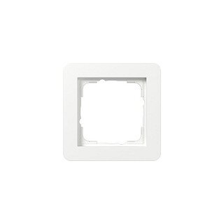 GIRA 0211150 Abdeckrahmen 1f Gira E1 Reinweiß