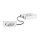 Brumberg 39365073 EB-Strahler-Set BB05 quadr. ws 830 Phase 6W 230V schwenk