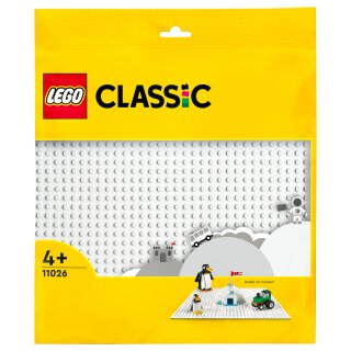 LEGO Classic Weiße Bauplatte 11026