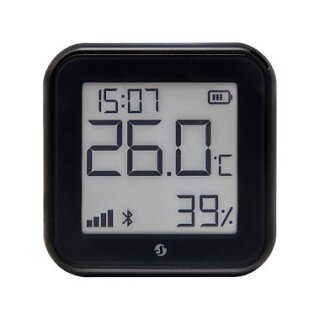 Shelly Plug & Play "H&T Gen. 3 Matte Black" Temperatur- & Feuchtigkeitssensor WLAN BT USB-C / Batterie (n.e.)