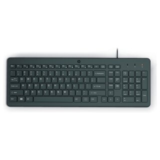 HP 150 Kabelgebunden USB-A deutsch Schwarz