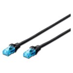 DIGITUS Patchkabel RJ45 U/UTP Cat5e 2.00m sch....