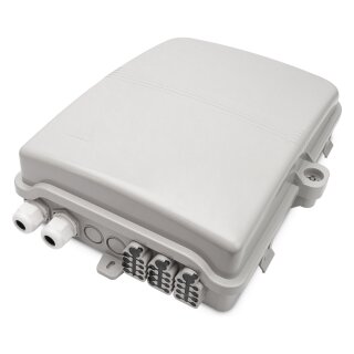 DIGITUS FTTH Box Außen -24 LC/Duplex od. 24 SC/Simplex