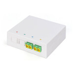 DIGITUS FTTH Gehäuse mit 2 x LC/APC DX Kupplung mit...
