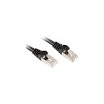 Sharkoon Kabel RJ45 CAT.6 SFTP 0.25m schwarz