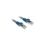 Sharkoon Kabel RJ45 CAT.6 SFTP 0.25m blau