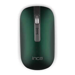 INCA Maus IWM-531RY 1600 DPI,Wireless & BT, Akku, Grün retail
