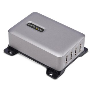StarTech 4 Port USB C GaN Ladegerät 240W PD 3.1 Silber