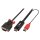 LINDY HDMI an VGA Kabel mit USB Typ A für Strom 1080p 2m
