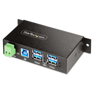 D StarTech 4PT MANAGED INDUSTRIAL USB HUB