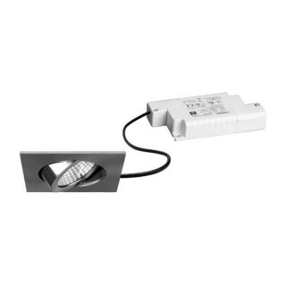 Brumberg 39365153 EB-Strahler-Set BB05 quadr. ni 830 Phase 6W 230V schwenk