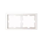 MERTEN MEG4020-6535 D-Life Rahmen 2f Lotosweiß