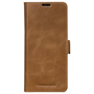 dbramante1928 Copenhagen Slim - Flip-Hlle fr Mobiltelefon - genarbtes Leder - Hellbraun - fr Samsung Galaxy A52