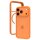 dbramante1928 Grenen - Hintere Abdeckung fr Mobiltelefon - MagSafe-Kompatibilitt - Kunststoff - orange - fr Apple